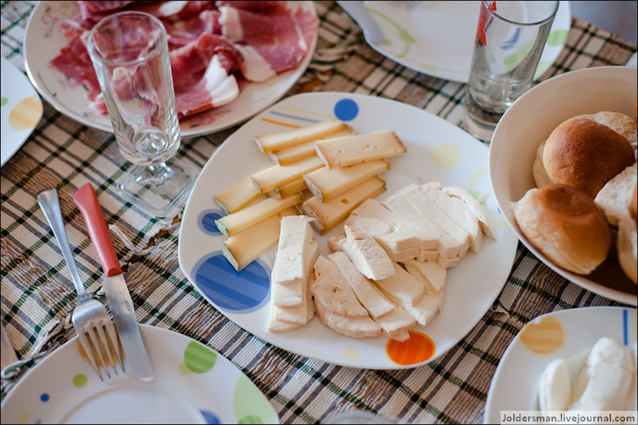 завтрак в италии