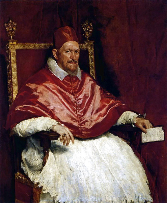 Папа Иннокентий X, 1650, Галерея Дориа-Памфили, Рим (576x700, 144Kb)
