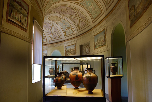 один из залов египетского музея в Ватикане