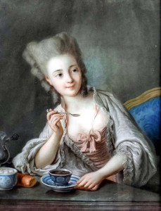 Неизваестный художник 18 века, Чашка шоколада