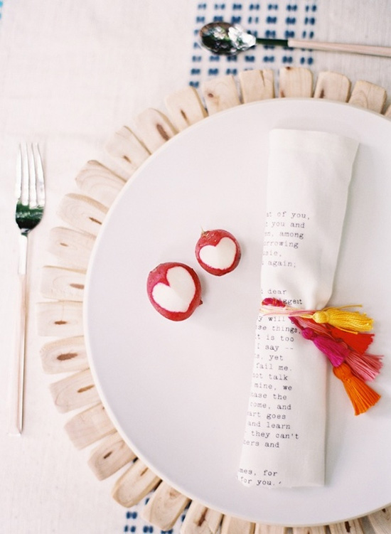 романтический подарок - романтический ужин идеи для сервировки