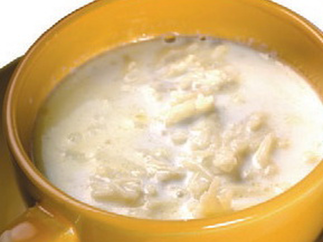 Суп на молоке 