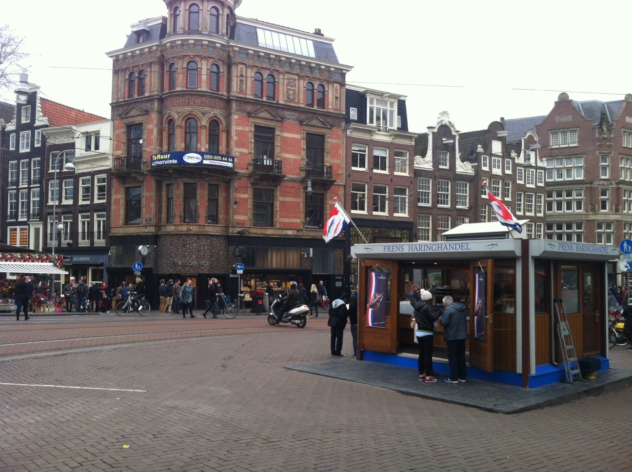 Где попробовать селедку в Амстердаме?