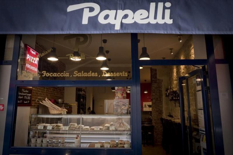 Пиццерия Papelli, Париж.