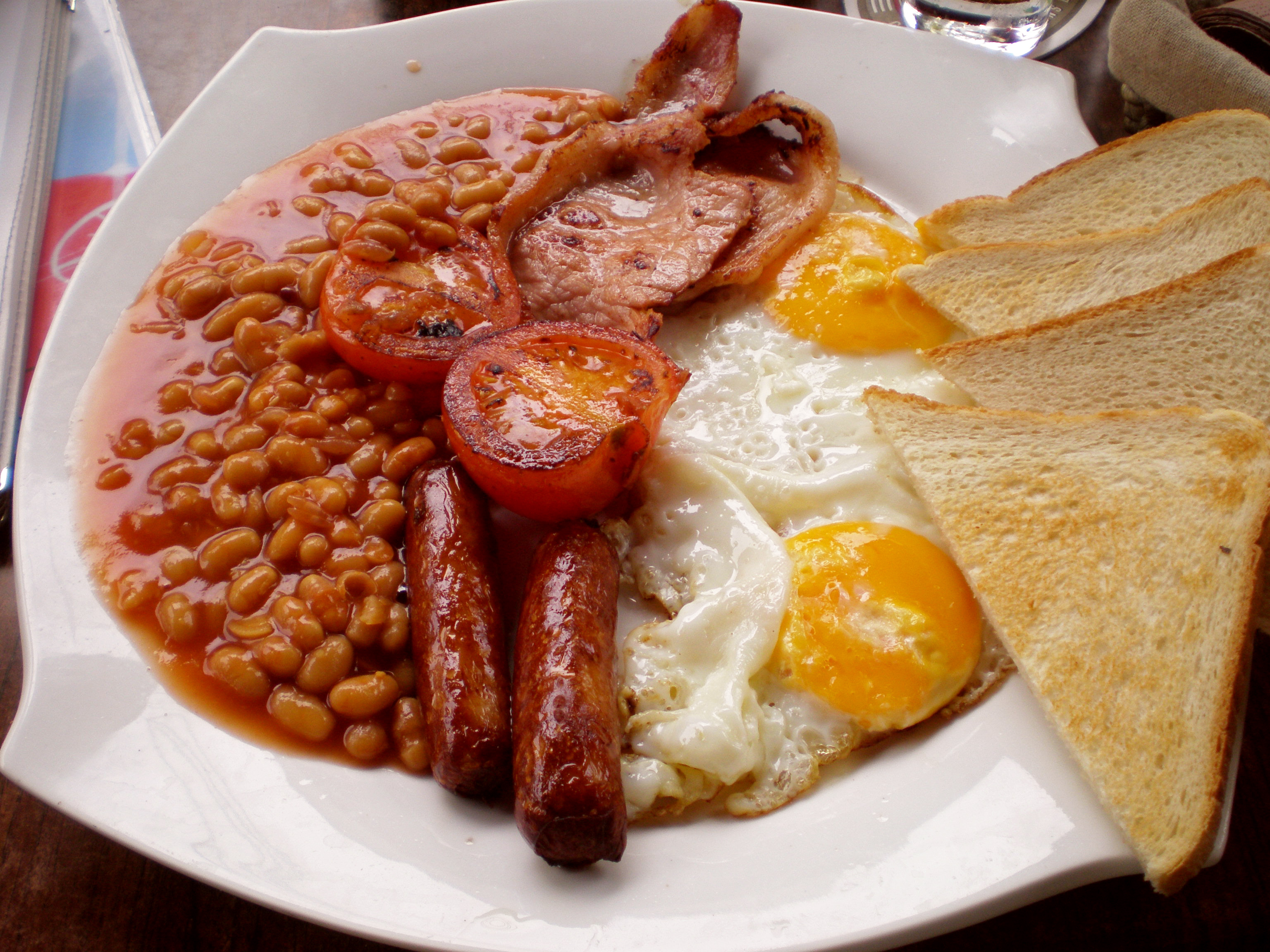Таким представляет традиционный английский завтрак Википедия