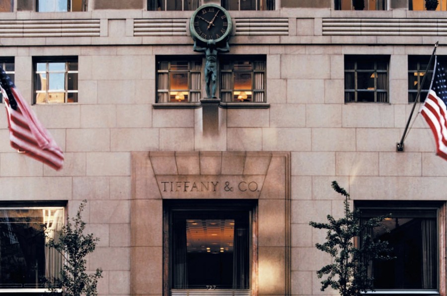 знаменитый бутик Tiffany & Co Store на Пятой Авеню