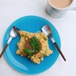 Вкусный и питательный завтрак: омлет со сметаной или сливками