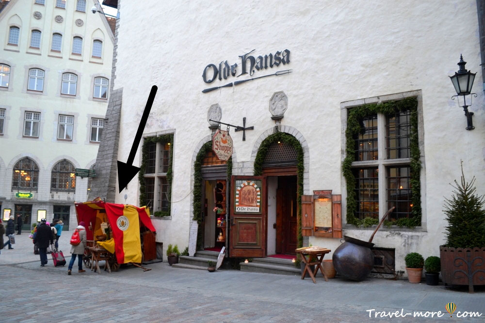 Средневековый ресторан Olde Hansa