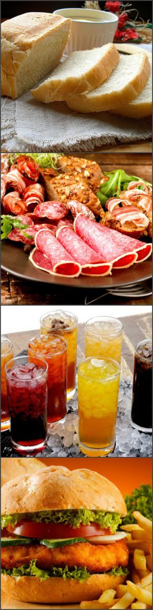 Запрещенные продукты