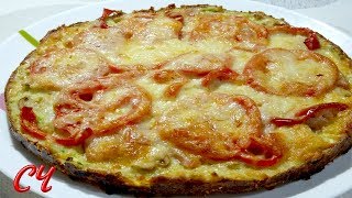 Пицца из Кабачков. Сочная,Вкусная! / Zucchini pizza