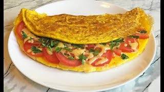 Вкуснейший Омлет с Начинкой / Идеальный Омлет / Perfect Omelette / Быстрый Завтрак / Простой Рецепт