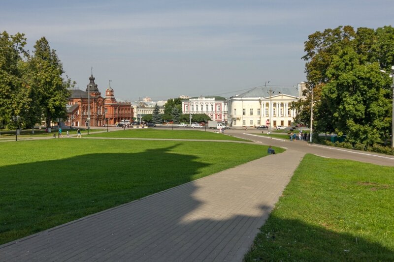 Вид в сторону Соборной площади, Владимир