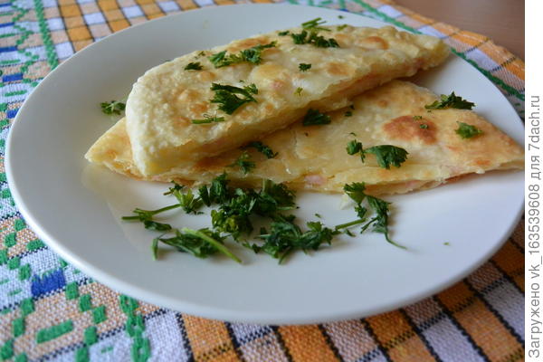 лепешка с начинкой