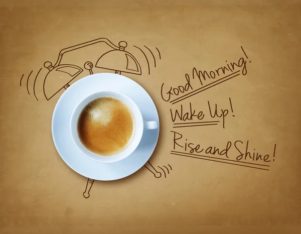 Кофе доброго утра — стоковое фото