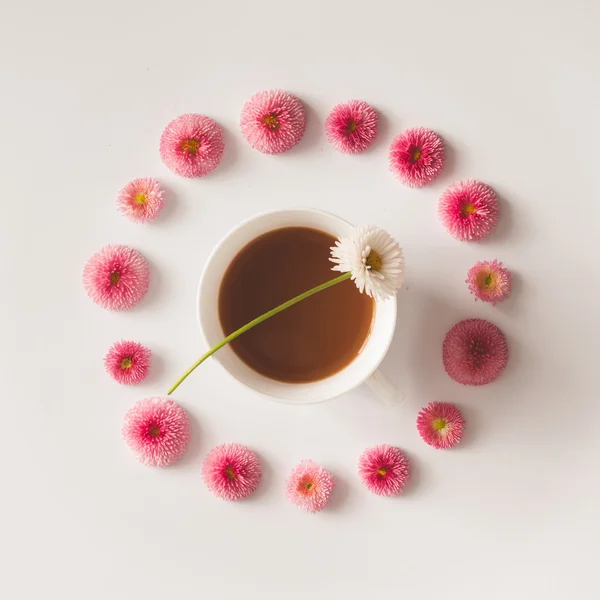 Утренний кофе красочный макет Лицензионные Стоковые Изображения
