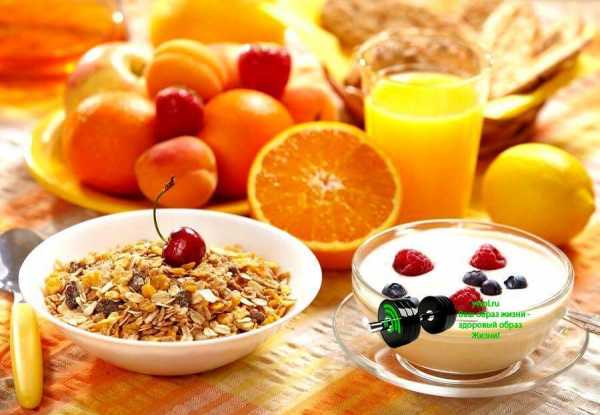 Полезный завтрак залог правильного питания